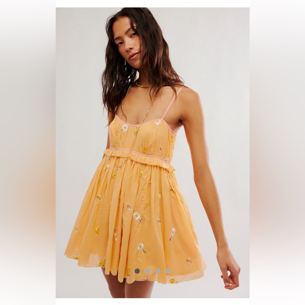 NWT Free People Alana Babydoll Dress
